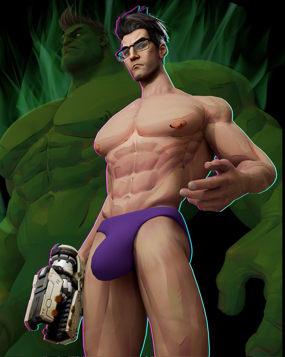 Bruce Banner (Marvel) Rule 34 Image