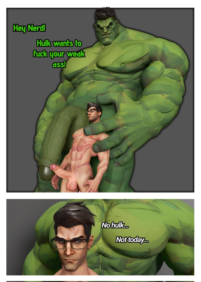 Bruce Banner (Marvel) Rule 34 Image
