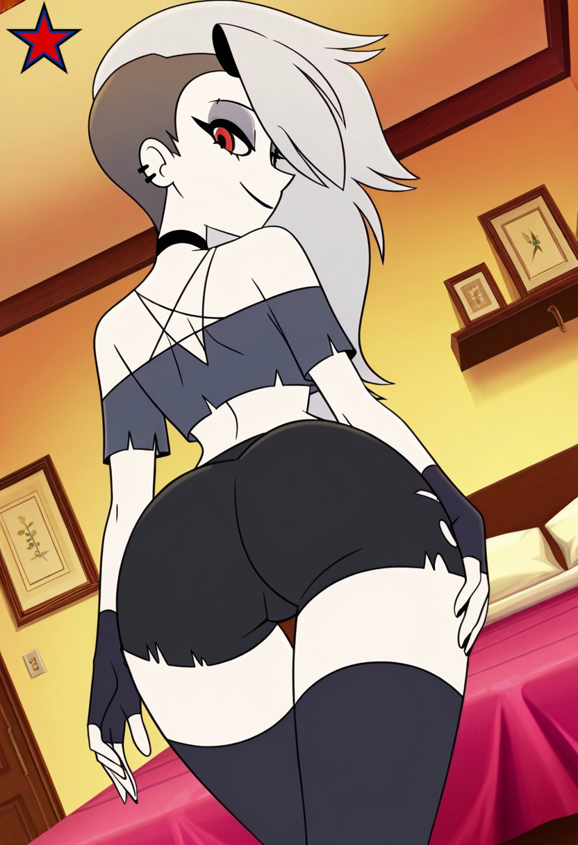 Human Loona (Helluva Boss) Rule 34 Image