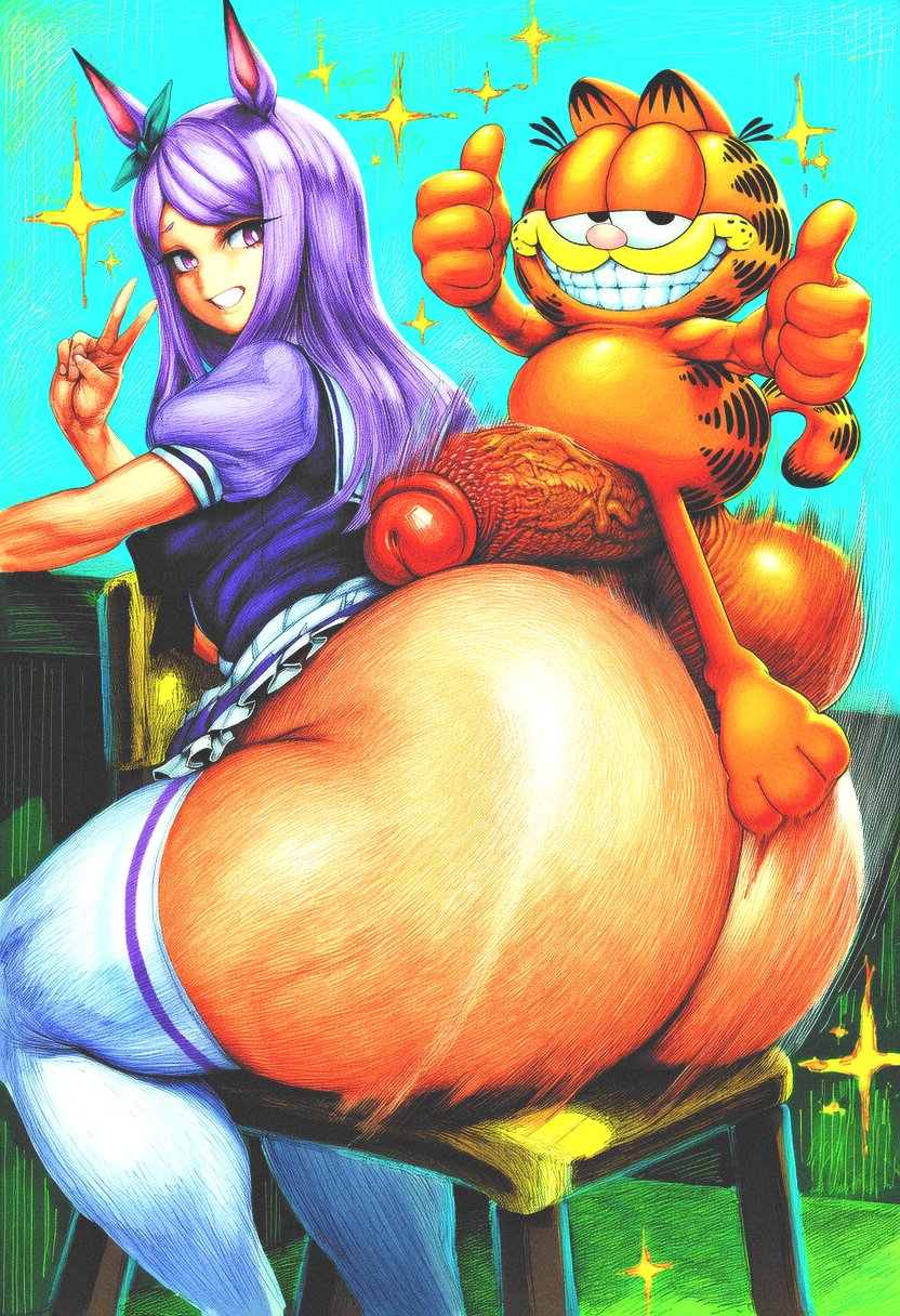 Garfield The Cat (Umamusume) Rule 34 Image