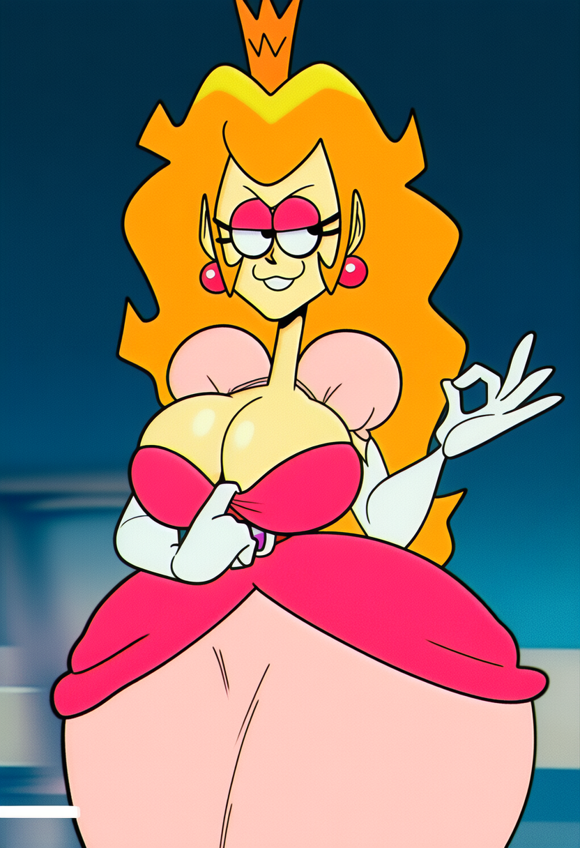 Princess Peach (Mario (Series)) Rule 34 Image