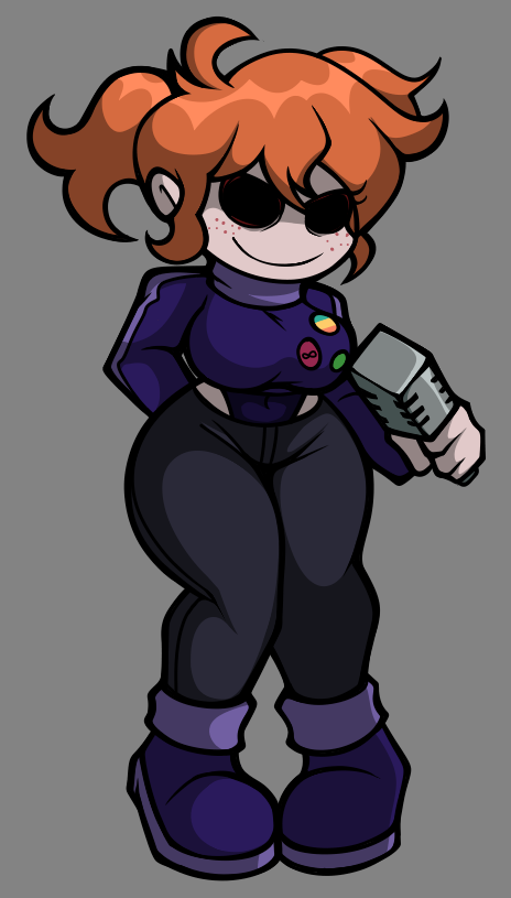 D-Side Girlfriend (Friday Night Funkin) Rule 34 Image