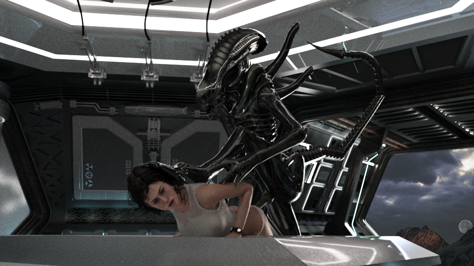 Ellen Ripley (Alien (Franchise)) Rule 34 Image