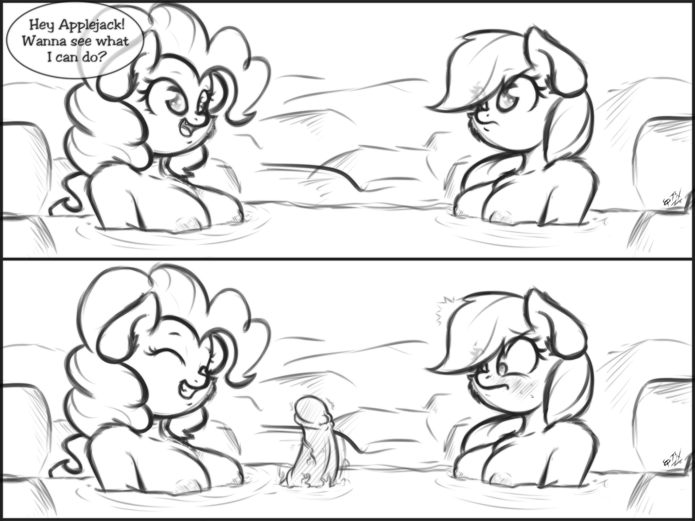 Applejack (Mlp) Rule 34 Image