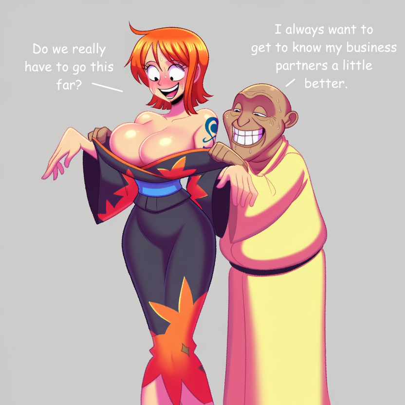 Nami (One Piece) Rule 34 Image