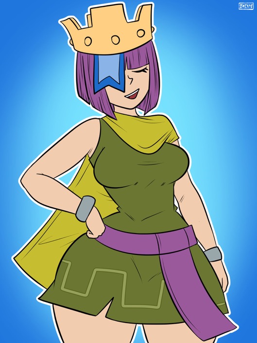 Archer Queen (Clash Of Clans) Rule 34 Image