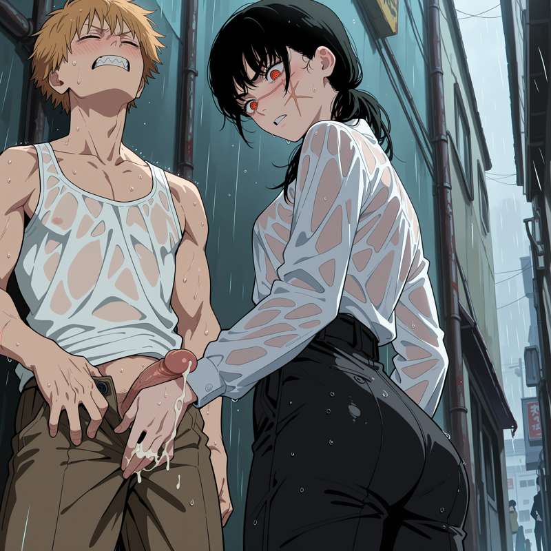 Denji (Chainsaw Man) Rule 34 Image