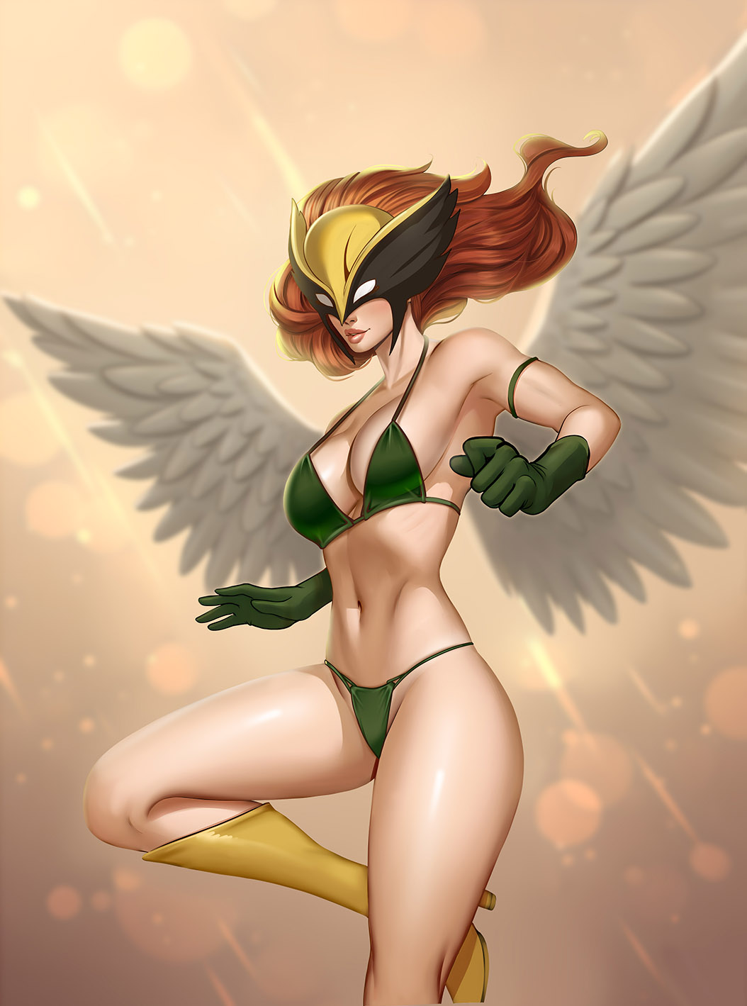 Hawkgirl (Dc) Rule 34 Image