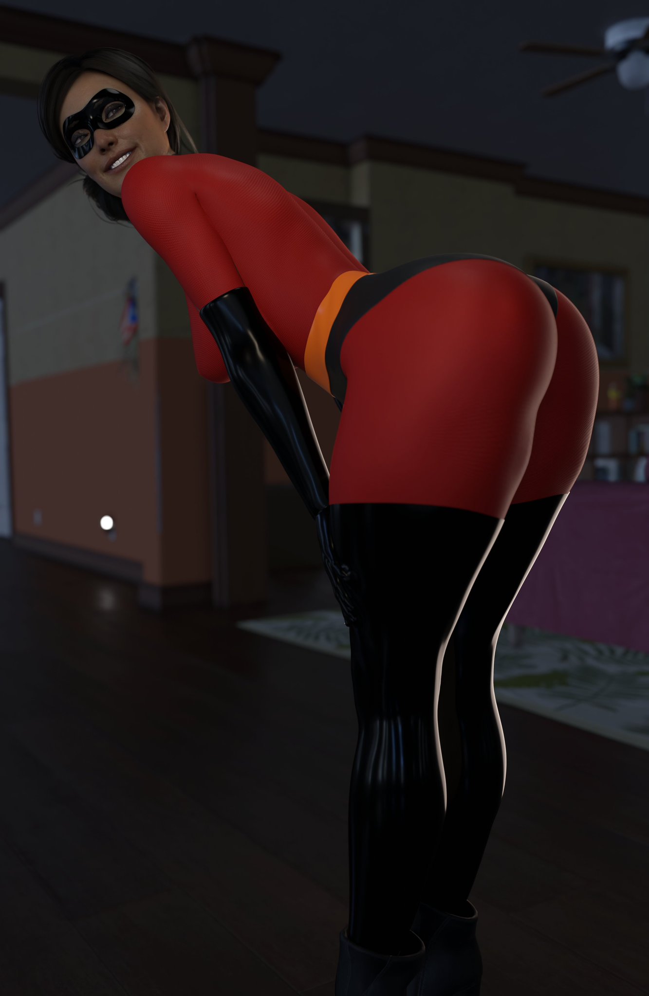 Elastigirl (Cosplay) Rule 34 Image