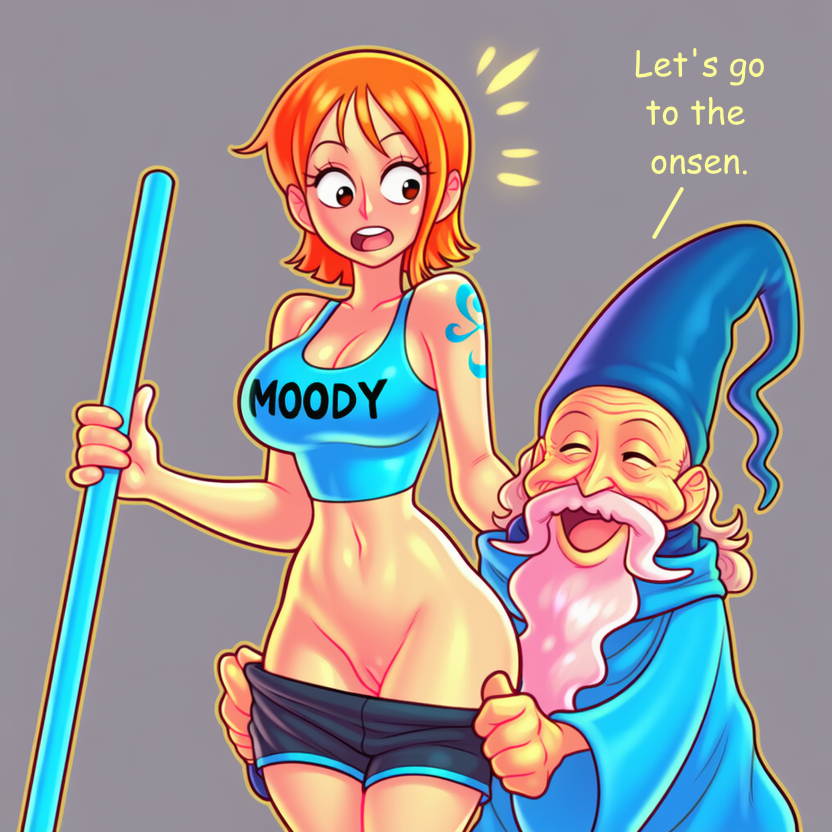 Nami (One Piece) Rule 34 Image
