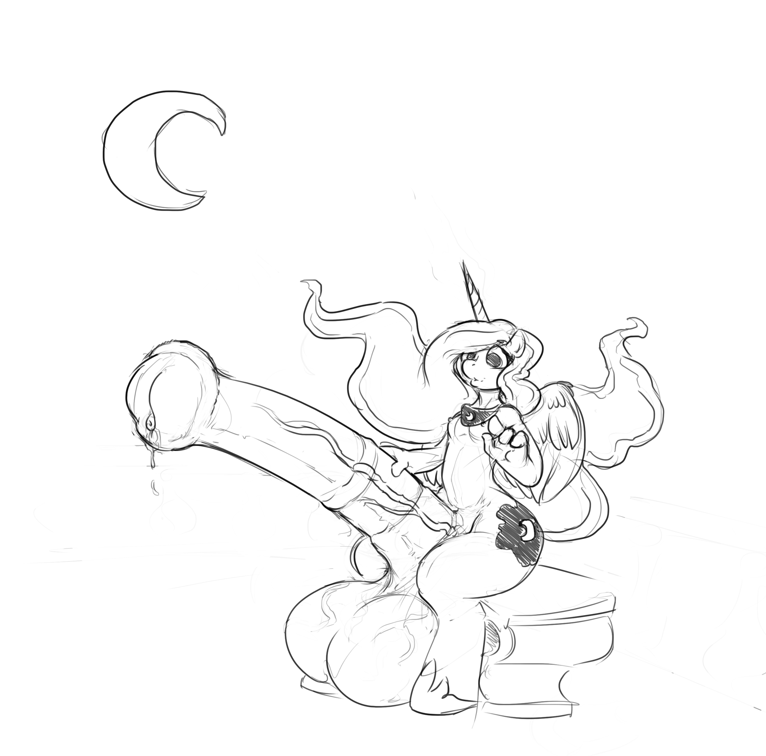 Princess Luna (Mlp) Rule 34 Image