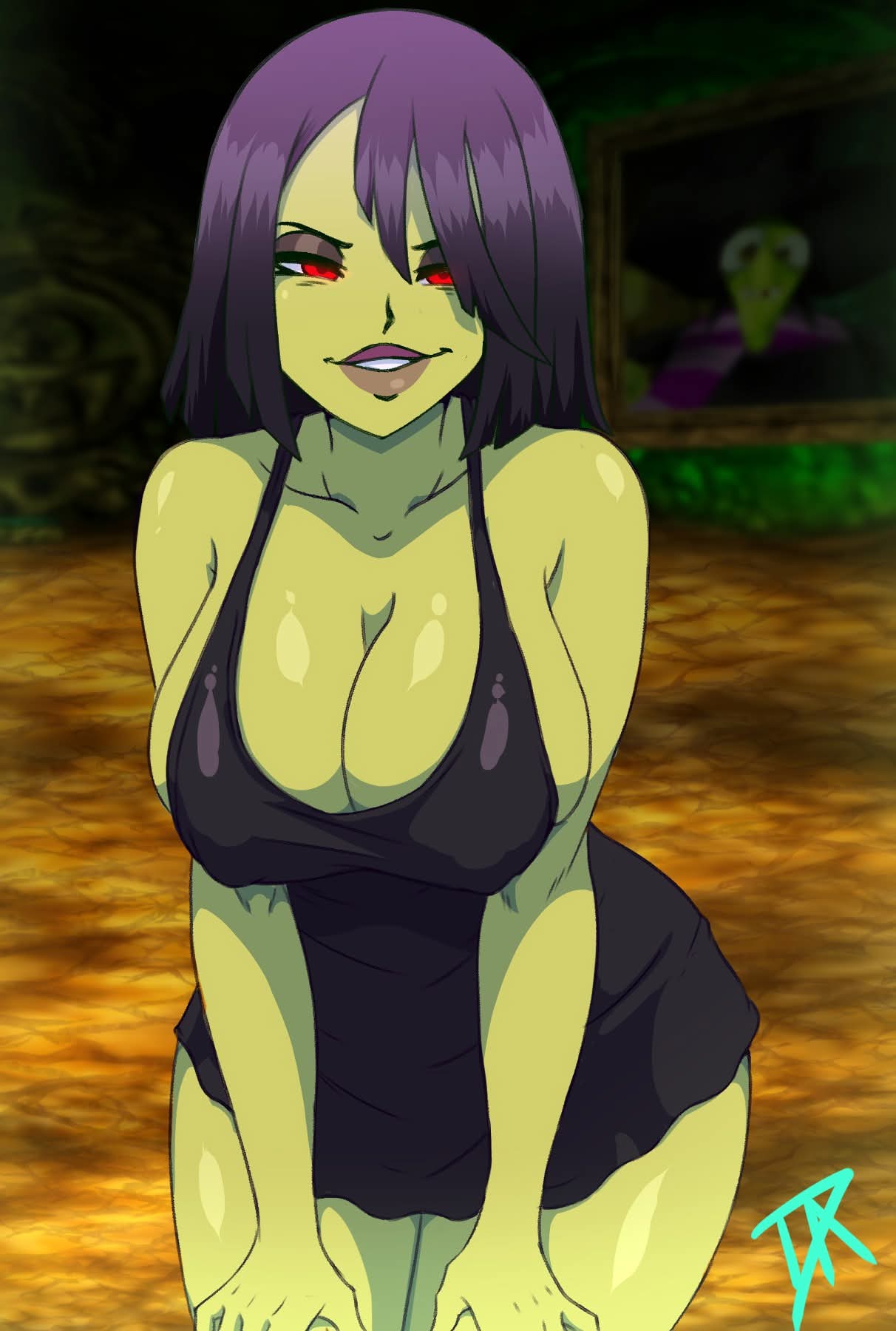 Game Over Gruntilda (Banjo-Kazooie) Rule 34 Image
