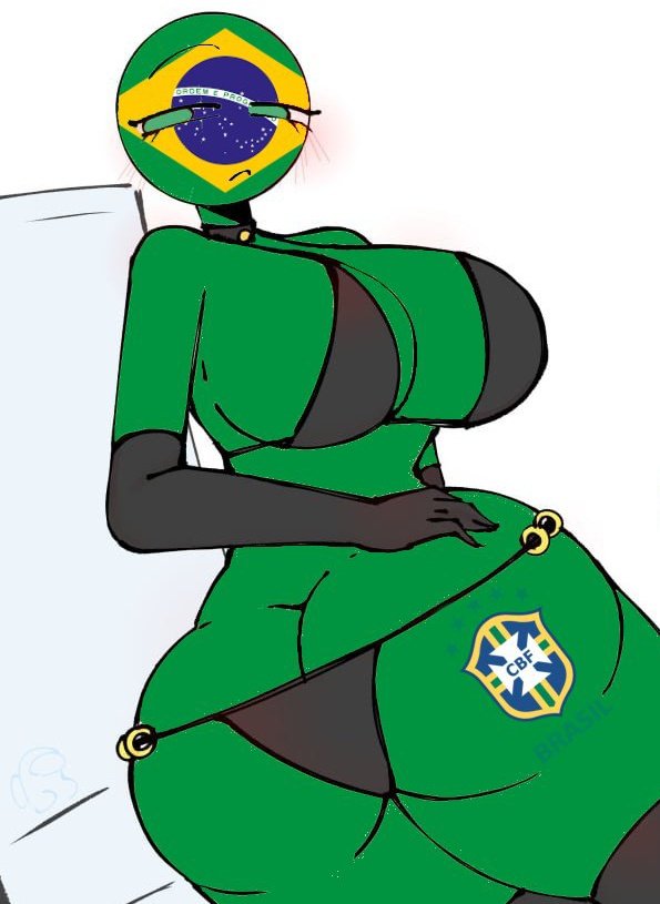Brazil (Countryhumans) Rule 34 Image