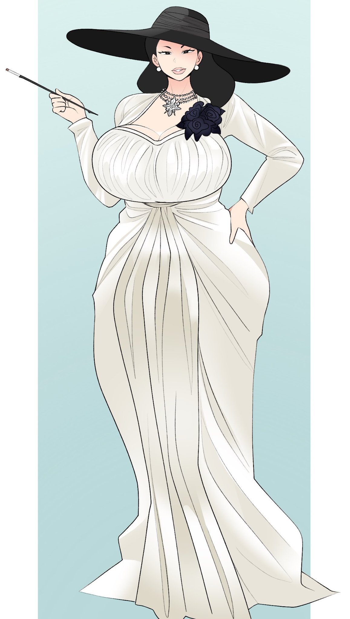 Alcina Dimitrescu (Cosplay) Rule 34 Image
