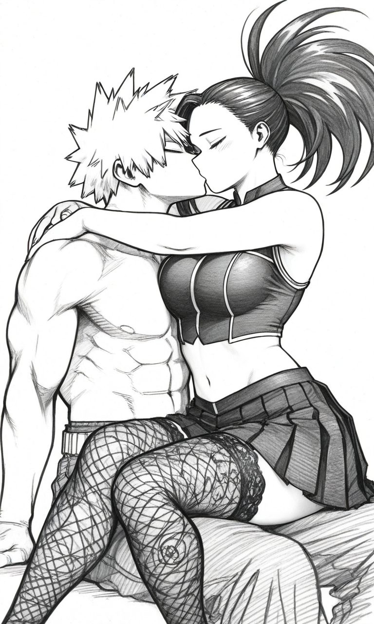 Bakugou Katsuki (Boku No Hero Academia) Rule 34 Image
