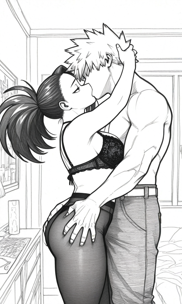Bakugou Katsuki (Boku No Hero Academia) Rule 34 Image