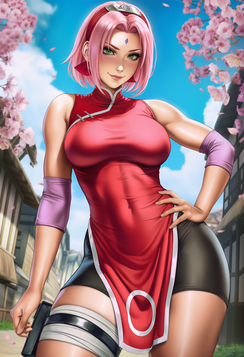 Sakura Haruno (Naruto) Rule 34 Image