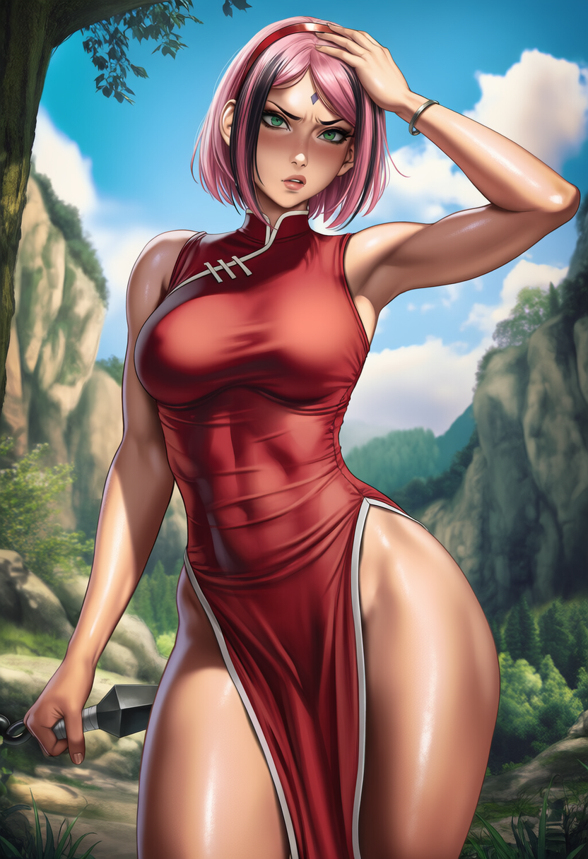 Sakura Haruno (Naruto) Rule 34 Image