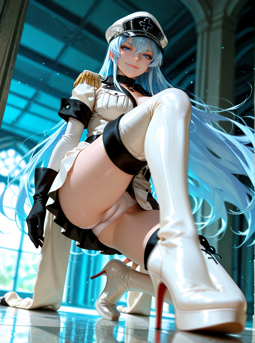 Esdeath (Akame Ga Kill!) Rule 34 Image