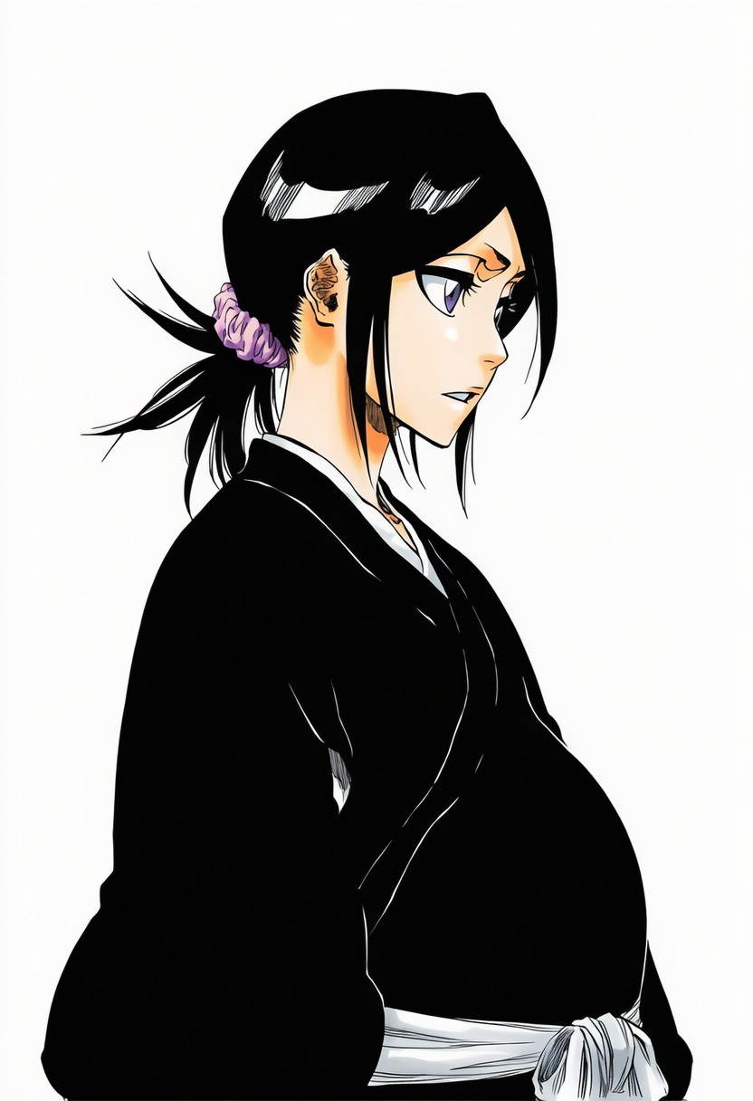 Kuchiki Rukia (Bleach) Rule 34 Image
