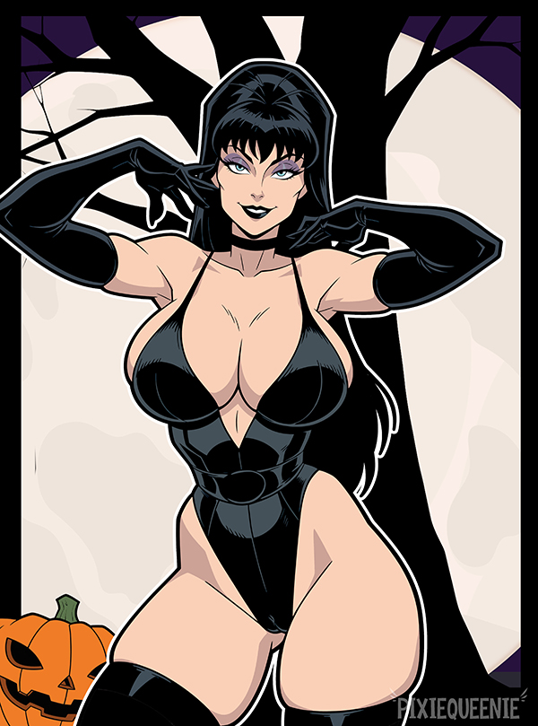 Aunt Morgana Talbot (Elvira: Mistress Of The Dark) Rule 34 Image