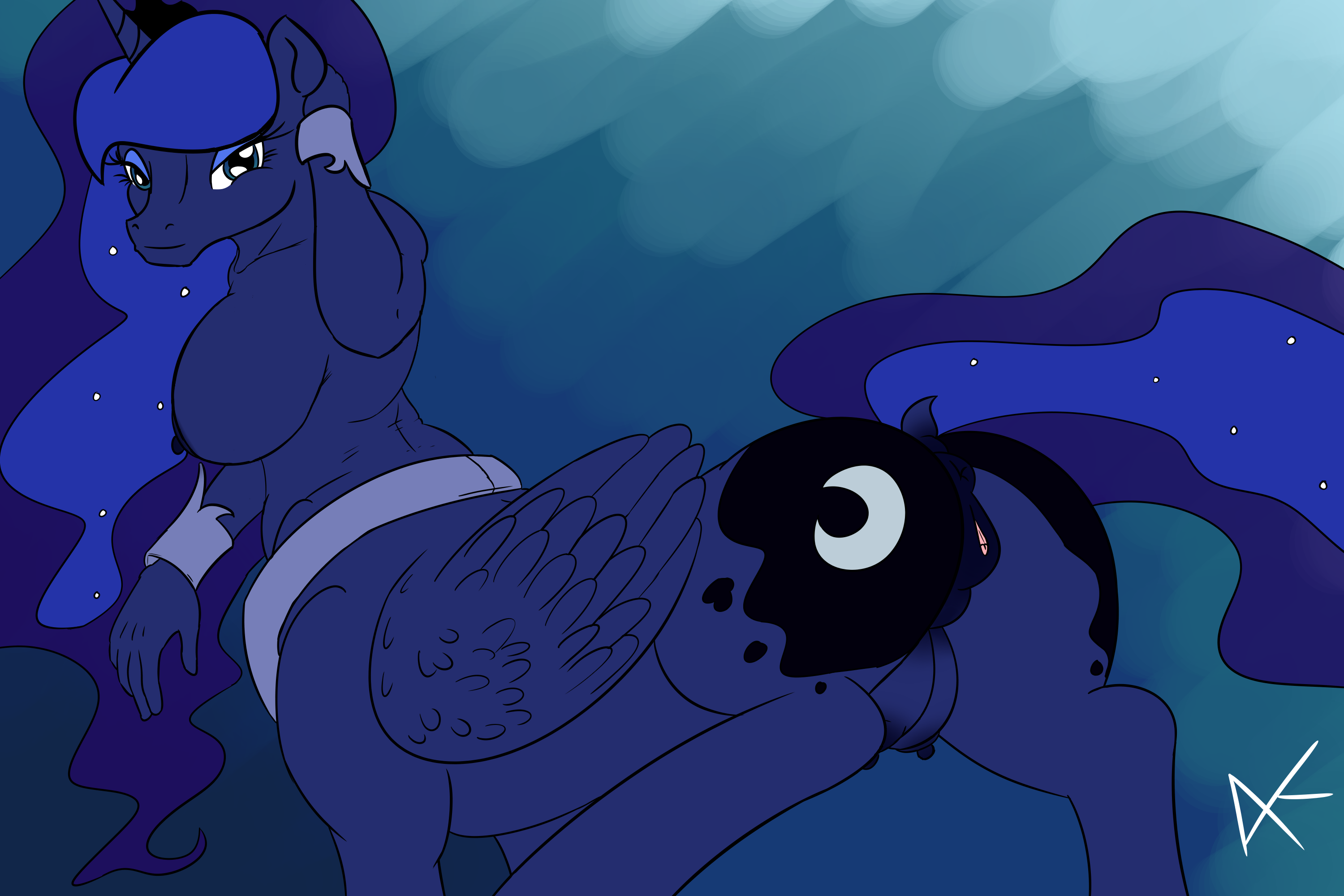 Princess Luna (Mlp) Rule 34 Image