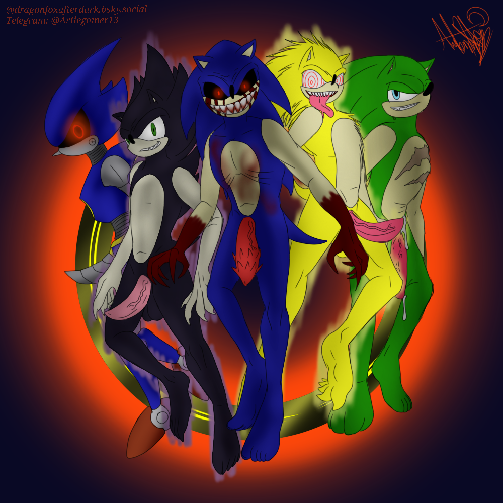 Fleetway Sonic (Character) Rule 34 Image