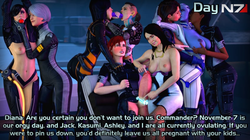 Jack (Mass Effect) Rule 34 Image