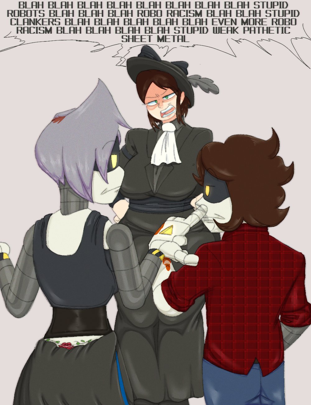 Louisa Elliot (Murder Drones) Rule 34 Image