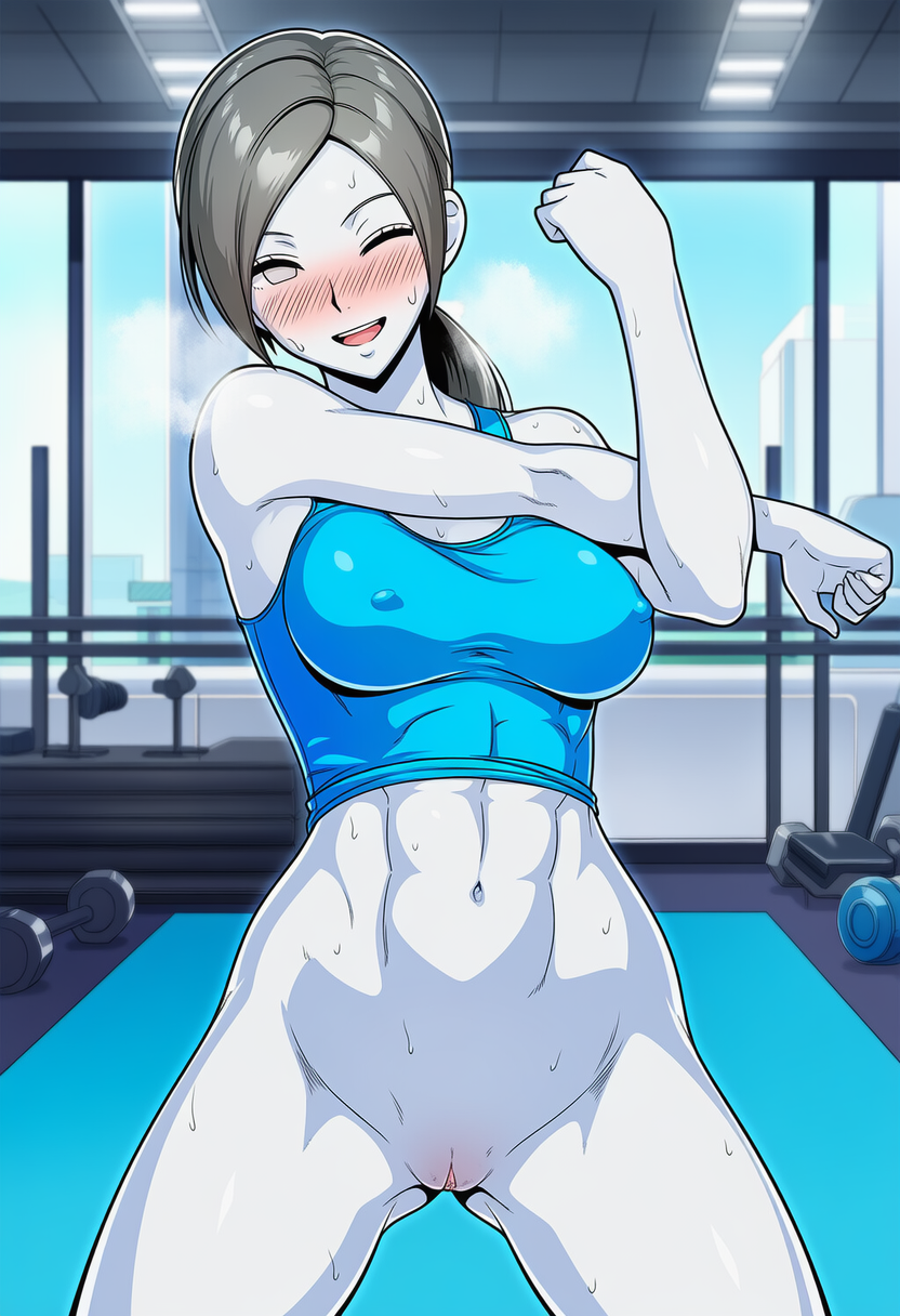 Wii Fit Trainer (Nintendo) Rule 34 Image