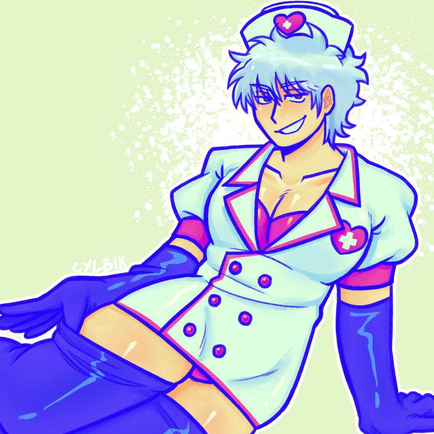 Gintoki Sakata (Gintama) Rule 34 Image