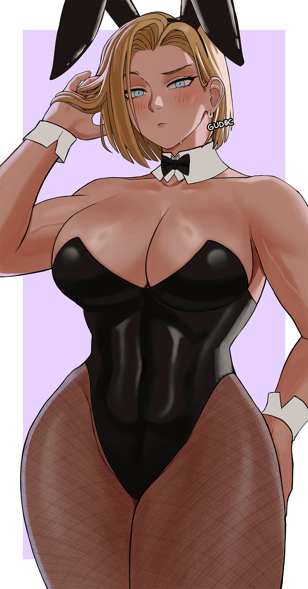 Android 18 (Dragon Ball) Rule 34 Image