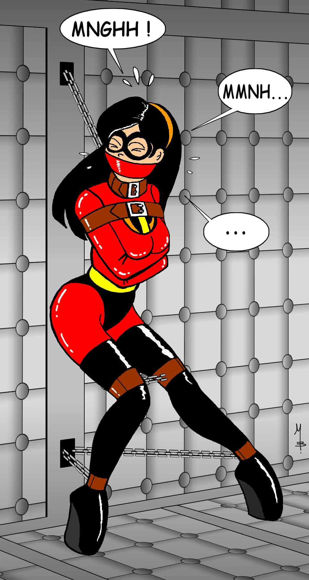 Violet Parr (The Incredibles) Rule 34 Image