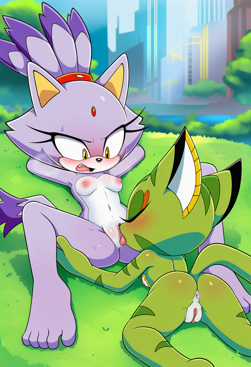 Blaze The Cat (Freedom Planet) Rule 34 Image