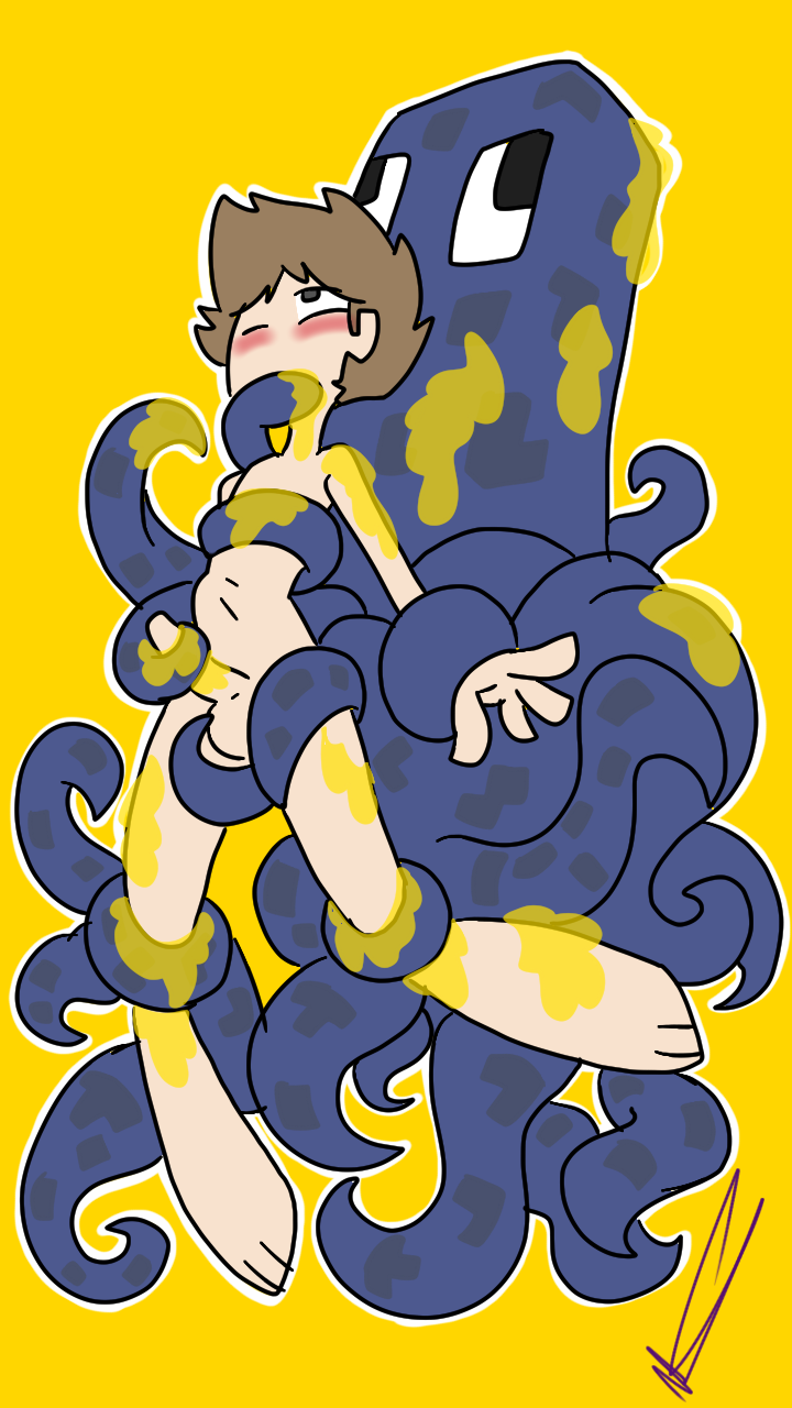 Squid (Minecraft) Rule 34 Image