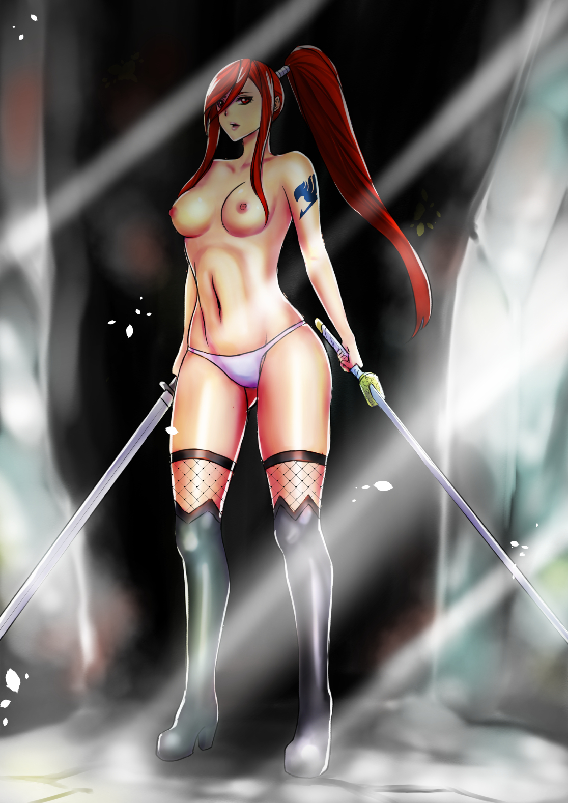 Erza Scarlet (Fairy Tail) Rule 34 Image