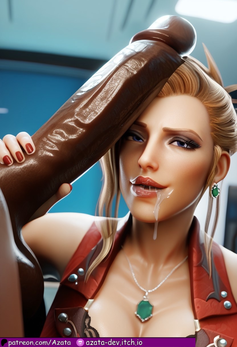 Barret Wallace (Final Fantasy Vii) Rule 34 Image