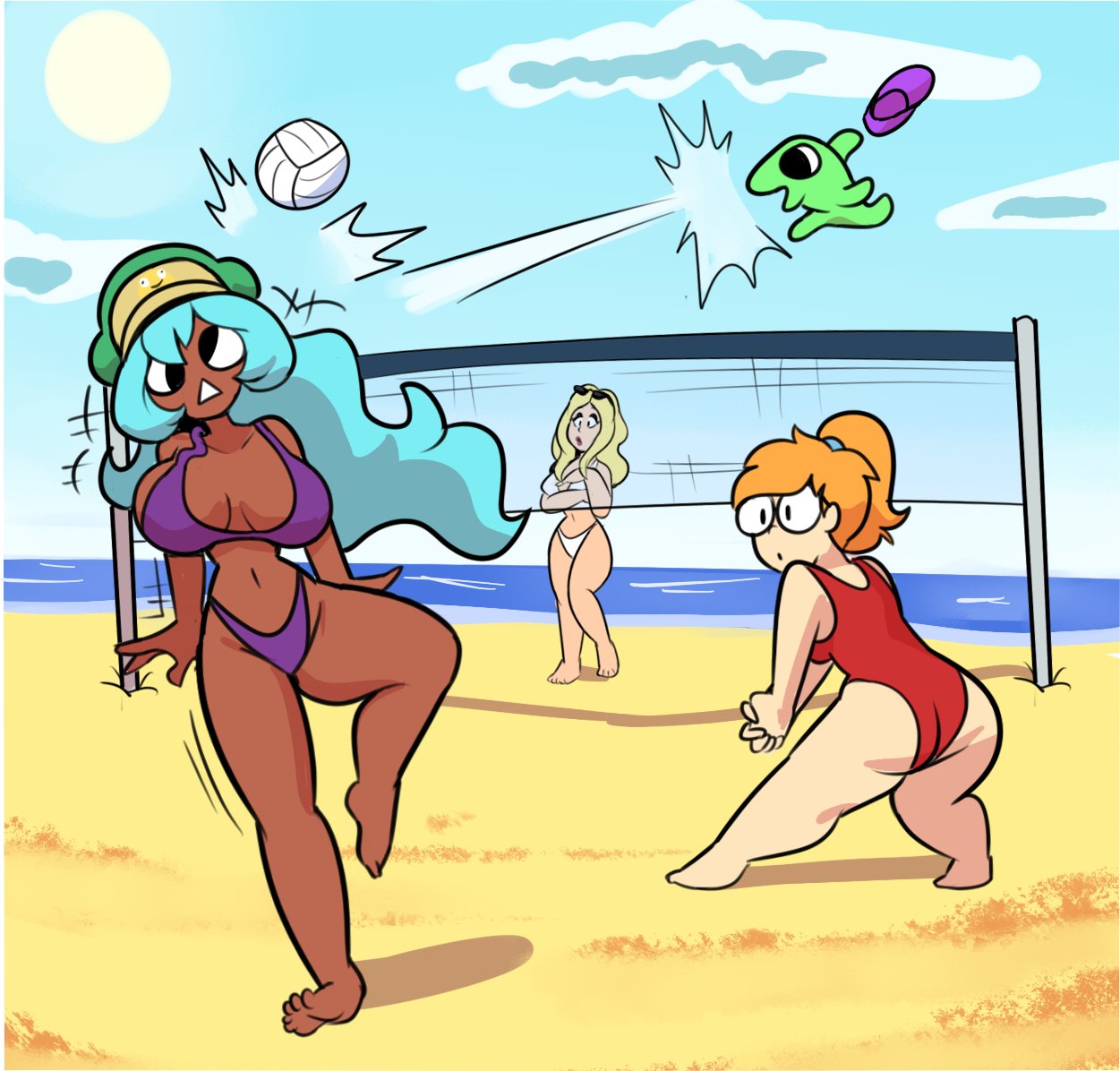 Dolly Dimpley (Smiling Friends) Rule 34 Image