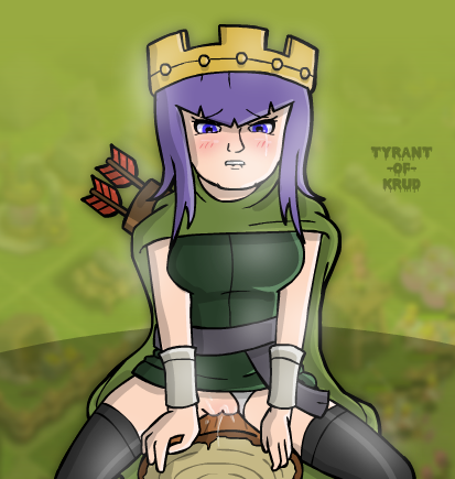 Archer Queen (Clash Of Clans) Rule 34 Image