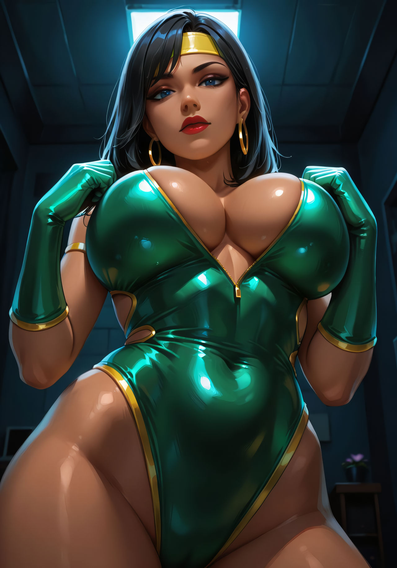 Black Orchid (Killer Instinct) Rule 34 Image