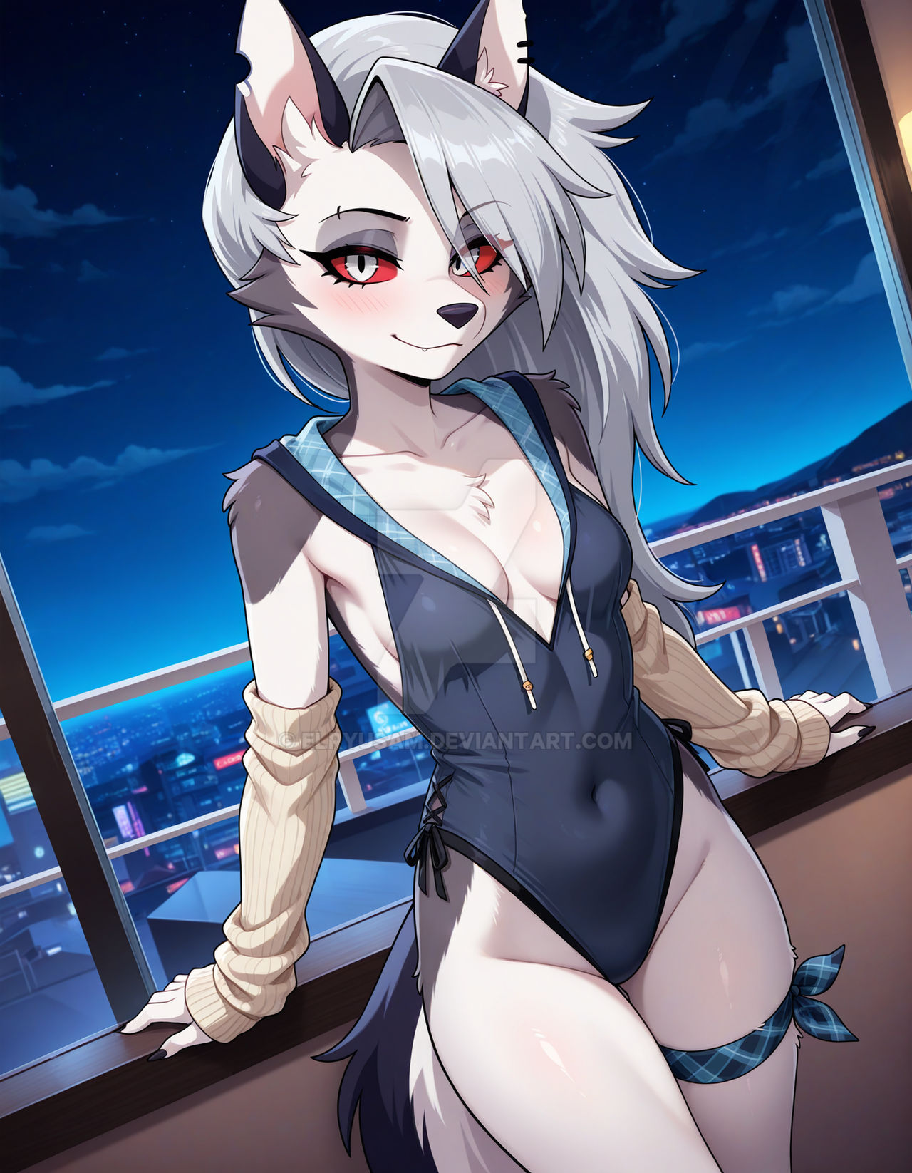 Loona (Helluva Boss) Rule 34 Image
