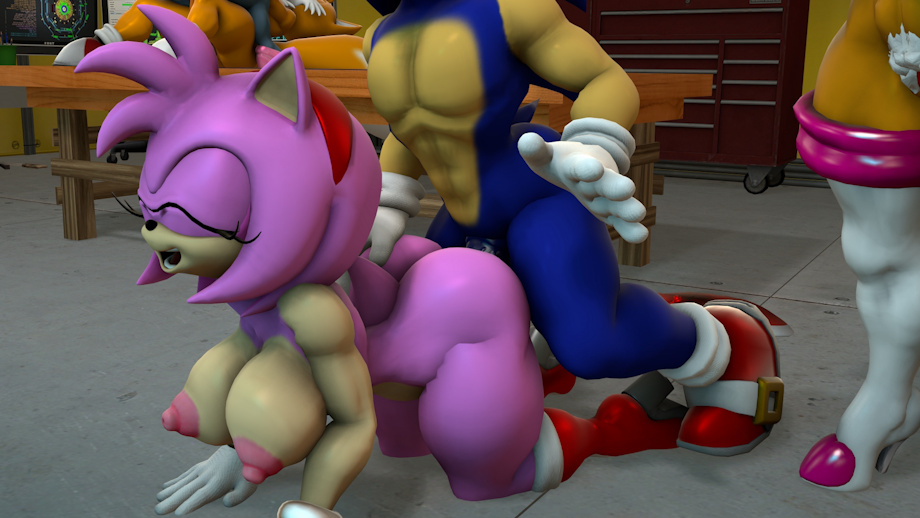 Amy Rose (Sega) Rule 34 Image
