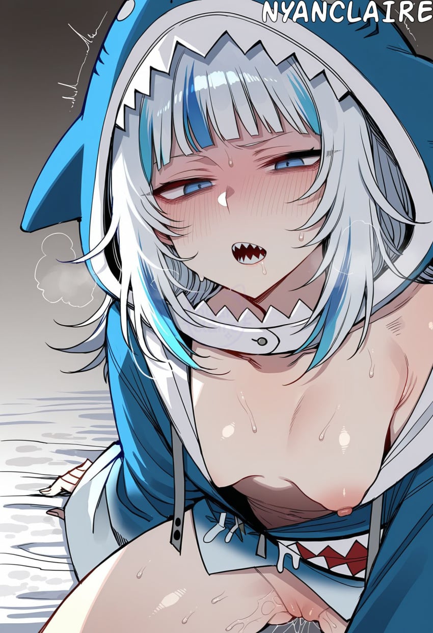 Gawr Gura (1st Costume) Rule 34 Image