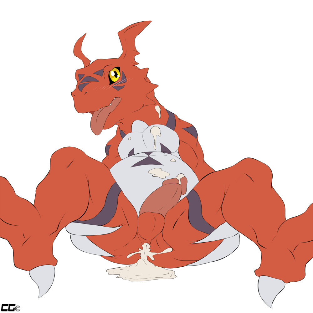 Guilmon (Digimon) Rule 34 Image