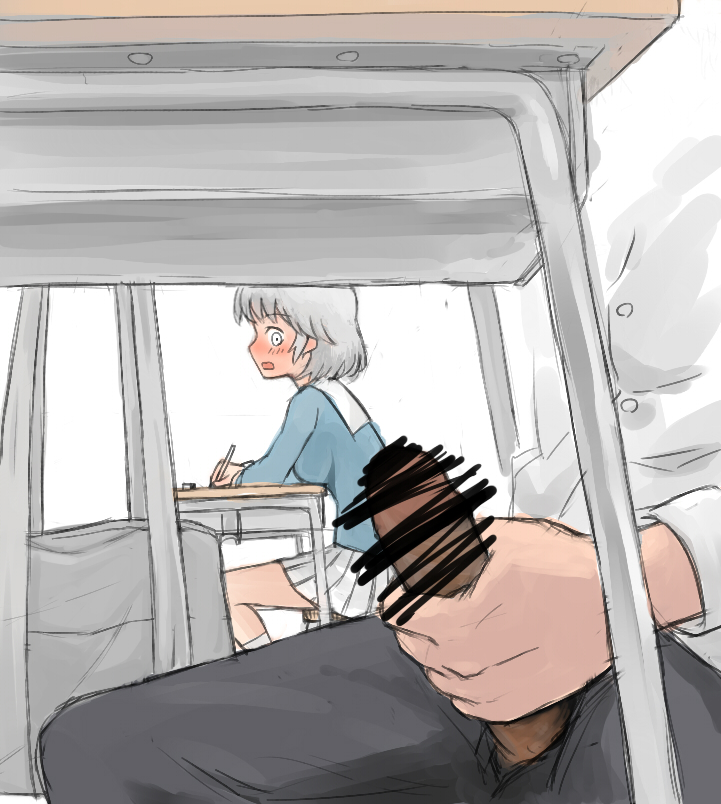 Yokoi Rumi (Tonari No Seki-Kun) Rule 34 Image