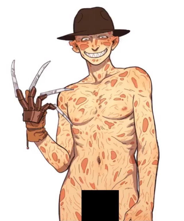 Freddy Krueger (Nightmare On Elm Street) Rule 34 Image