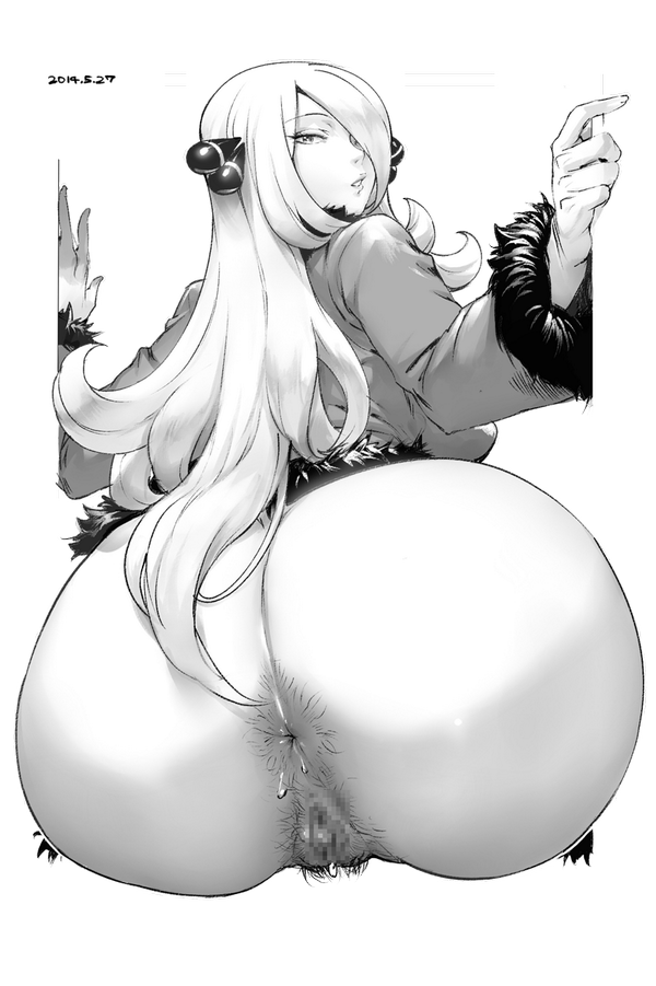 Cynthia (Pokemon) Rule 34 Image