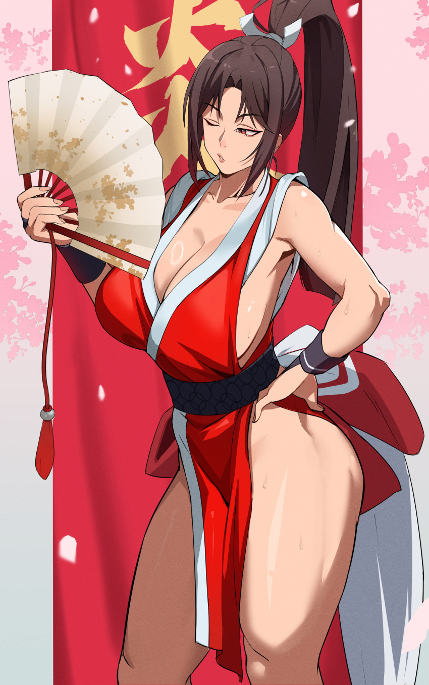 Mai Shiranui (Fatal Fury) Rule 34 Image