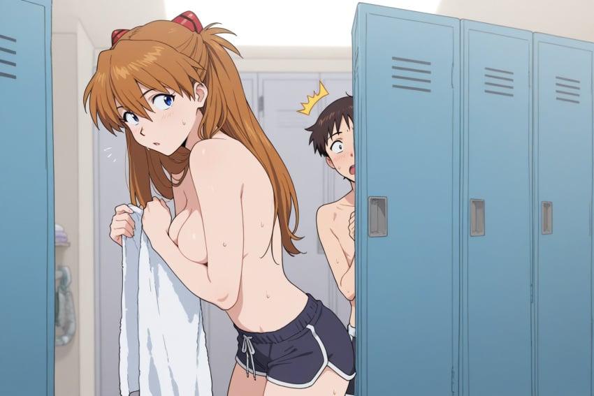 Asuka Langley Sohryu (Neon Genesis Evangelion) Rule 34 Image