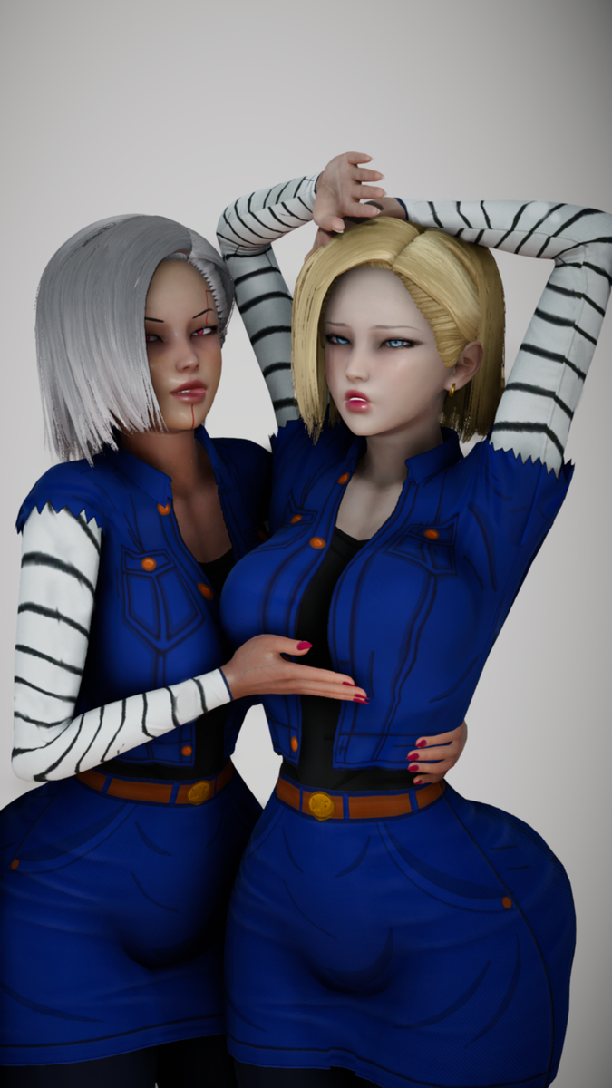 Android 18 (Dragon Ball) Rule 34 Image